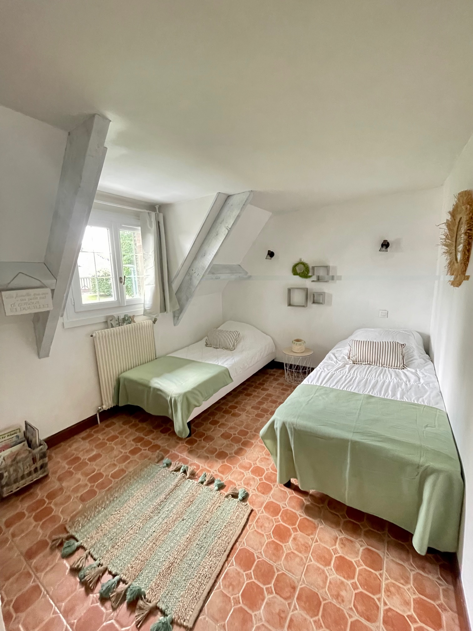 chambre lits simples enfants