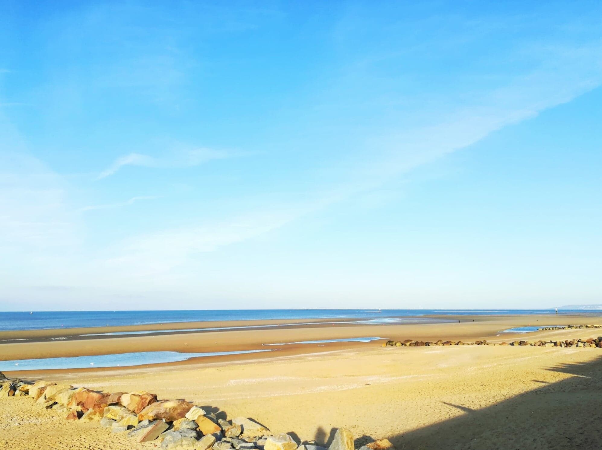 plage de Cabourg, côte fleurie