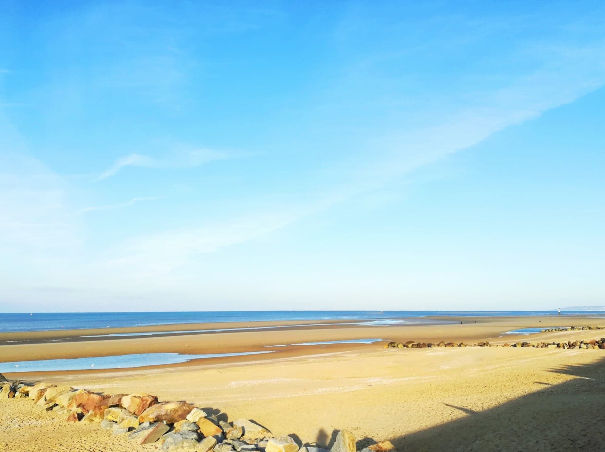 plage de Cabourg, côte fleurie